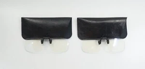 Polarized Clip-on Sunglasses Anti-Glare Driving Glasses Light Yellow Tint-2 Pack - Picture 1 of 2