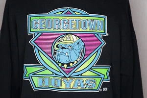 Vintage Pannill Sport 20/20 Georgetown University Hoyas Sweatshirt mit Rundhalsausschnitt USA XL - Bild 1 von 5