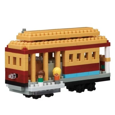 Nanoblock San Francisco Cable Car Building Kit - Image 1 of 4