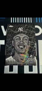 2025 Topps Chrome Baseball #WSN-10 Giancarlo Stanton World Series at Night SSP - Picture 1 of 1