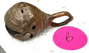 Yoruba Brass Cast Bell Nigeria  Shaworo Chaworo Chawori  Ifa Oshun VTG - Picture 1 of 2