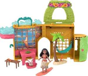 Mattel Toys, Moana Storytime Stackers Puppenhaus mit Moana kleiner Puppe, 1 Ani... - Bild 1 von 6