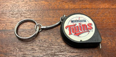 Vintage Minnesota Twins Lufkin Tape Measure Key Chain. Official License MLB - Image 1 of 4