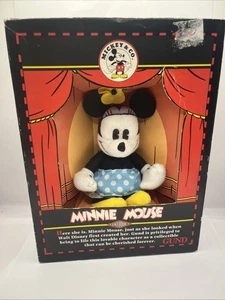 Gund Minnie Mouse peluche replica antico Minnie anni 90 scatola originale 7205 - Foto 1 di 8