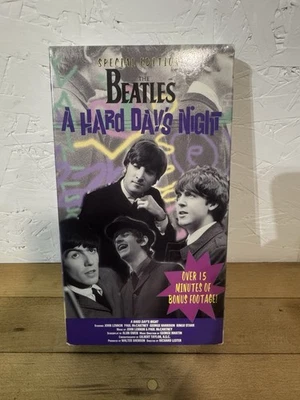 The Beatles A Hard Day’s Night VHS Special Edition Used Paul McCartney Music - Image 1 of 4