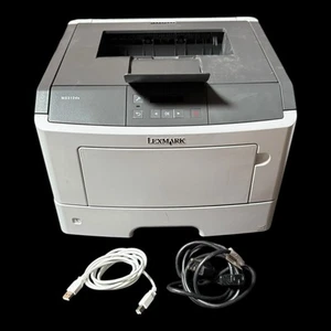Lexmark MS312dn High-Performance B/W Laser Printer - Power & USB Cable - Picture 1 of 3