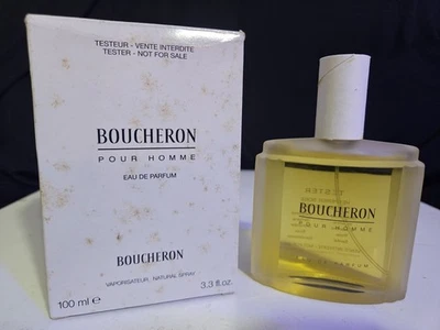 Eau de Parfum Hombre Vintage Boucheron Pour Homme Spray 3.4 fl. oz. Caja Blanca (T) Foto 1 de 4