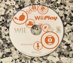 Wii Play (Wii, 2007) solo disco - spedizione gratuita! - Foto 1 di 2