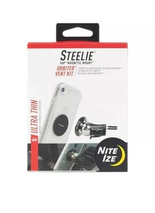Steelie Nite Ize Orbiter Vent Mount Kit | 360 Magnetic Connection Phone Car - Picture 1 of 2
