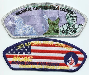LOT OF 2 CSP/JSP - NATIONAL CAPITAL AREA COUNCIL - SA-60 (FDR) & 2001 NAT. JAMB. - Bild 1 von 1