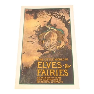 The Little World of Elves & Fairies | Ida Rentoul Outhwaite Illustrated Bluegum - Picture 1 of 6