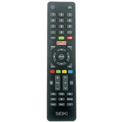 Original SEIKI TV Remote Control SC-55UK700N SC-40FK700N SC-65UK700N SC-32HK700 - Image 1 of 2