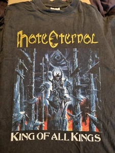 Vintage Hate Eternal King of All Kings 2002 Tour schwarz alle Größen T-Shirt HRN259 - Bild 1 von 4