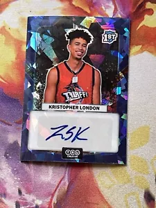 Tru Creator Kristopher London 2021 autógrafo automático #73/75 AU-LSK - Imagen 1 de 2