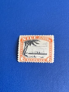 N.Z. NIUE COOK ISLANDS. SIX PENCE PRE-DECIMAL -:- IN VERY NICE M.U.H CONDITION. - Picture 1 of 2