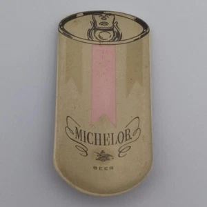 Spilla pubblicitaria vintage Michelob lattina birra pulsante spilla distintivo Anheuser Busch - Foto 1 di 4