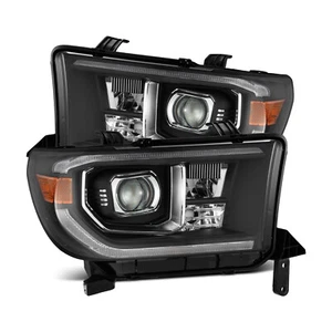 Fit 07-13 Toyota Tundra/08-17 Sequoia Black Projector Headlights PRO-Series - Picture 1 of 9