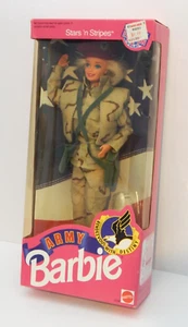 Vintage Stars n' Stripes Army Barbie Doll 1992, Special Edition NICE! - Picture 1 of 5