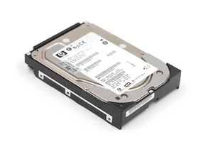 HP DF300BAFDV 300GB 3.5" 3Gb/s 15K RPM SAS Hard Drive With Tray P/N: 375874-016 - Afbeelding 1 van 4