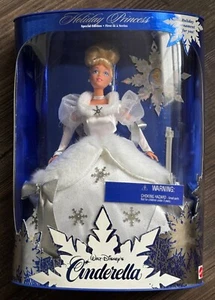 Holiday Princess Cinderella Barbie 1996 Mattel / Disney RARE STILL SEALED NEW - Picture 1 of 6