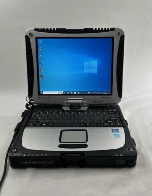 Panasonic Toughbook CF-19 Mk7 i5-3340M 2.70GHz 512GB SSD 12GB Win10P A/C Grade B - Image 1 of 4