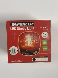 Seco-Larm Enforcer LED Strobe Light, Red Lens (SL-1301-BAQ/R) - Picture 1 of 4