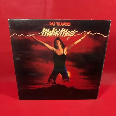 PAT TRAVERS Makin' Magic 1977 UK vinyl LP + INNER Rock 'N' Roll Susie Stevie - Image 1 of 4