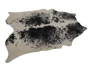 New Cowhide Rugs Area Cow Skin Leather 18.78 sq.feet (52"x52") Cow hide M1215 - Picture 1 of 3