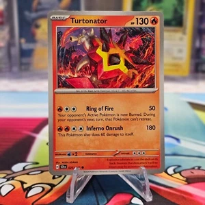 Turtonator - 025/142 - Pokemon TCG - Stellar Crown - Non-Holo - NM/M - Picture 1 of 2