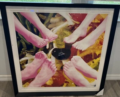 James Rosenquist (1933-2017) Assinado PROVA DE ARTISTA "Paris Review" c.1967 5/10 RARO - Imagem 1 de 4