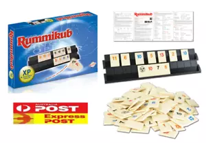THE ORIGINAL RUMMIKUB BOARD GAME RUMMY TOY FAMILY TABLE SET XP 6 PLAYERS - Picture 1 of 12