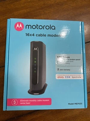 Motorola 16 x 4 cable modem 686 Mbps - Image 1 of 4