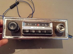Vintage Kraco Am- Push Button Radio Model #KR-1110 Used, Original Solid State - Picture 1 of 9