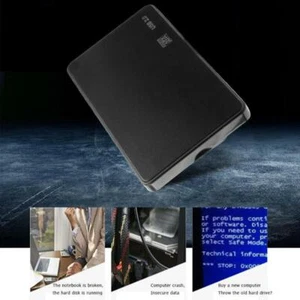 2.5" SATA USB 3.0 Disco Duro Caja HDD SSD Portátil Externo para Windows RCSP - Imagen 1 de 12