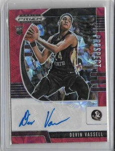DEVIN VASSELL 2020 PRIZM DRAFT PICKS ROOKIE RED CHOICE AUTOGRAPH AUTO #42/88 - Picture 1 of 1