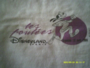 T-SHIRT LES FOULEES DE DYSNEYLAND 1998 GRÖSSE XL - Bild 1 von 4