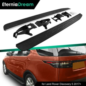 Side Steps Fit for Land Rover Discovery 5 L462 2017-2023 Running Boards Nerf Bar - Picture 1 of 11