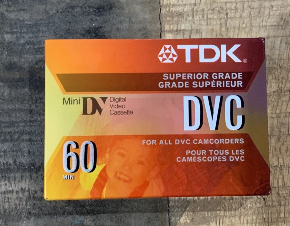 TDK DVM-60ME 60 Minute Mini DV Video Cassette