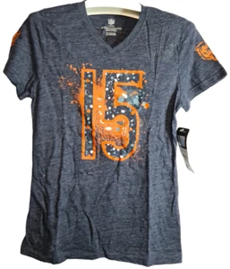Team Apparel Youth Chicago Bears Brandon Marshall #15, Splatter Gray, Med 10/12 - Picture 1 of 4