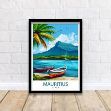 Mauritius Travel Print