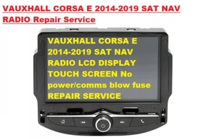 Servicio de reparación de radio navegación por satélite Vauxhall Corsa E, ADAM, MOKK 2014-2019 - Imagen 1 de 3