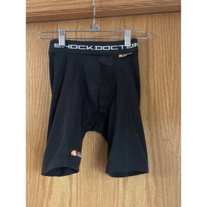 Shock Doctor 221 Boys Sports/Athletic Compression Shorts Youth Small Black - Picture 1 of 5