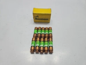 COOPER BUSSMANN FRN-R-10 DUAL-ELEMENT TIME-DELAY CLASS RK5 FUSE - LOT OF 10 - Picture 1 of 13