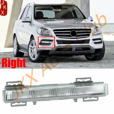 Для Mercedes-Benz W166 2012-15 правый передний светодиодный дневной ходовой фонарь противотуманная лампа t - Изображение 1 из 4