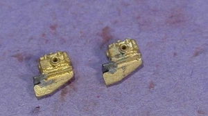 HO/HOn3 BRASS STEAM LOCOMOTIVE CYLINDER LUBRICATORS WISEMAN BACK SHOP HBS172 - Picture 1 of 1