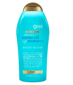 OGX Extra Hydrating Radiant Glow + Argan Oil of Morocco Body Wash 19.5 fl oz - Picture 1 of 7
