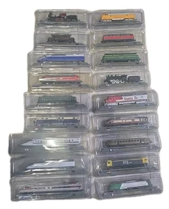 COLECCIÓN DE LOCOS MODELO ESTÁTICO CALIBRE N DEL MUNDO DEL PRADO SOBRE ZÓCALOS - Imagen 1 de 6