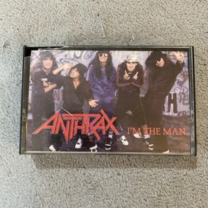 RARE Anthrax CASSETTE TAPE I'm the Man thrash black sabbath '87 - Bild 1 von 8