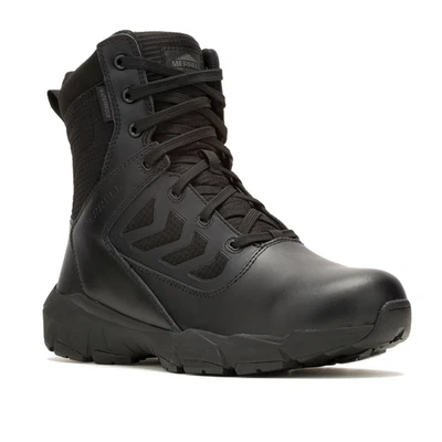 Zapato de senderismo Merrell Fullbench Tactical " 8 Cremallera lateral WP-Negro - Imagen 1 de 4
