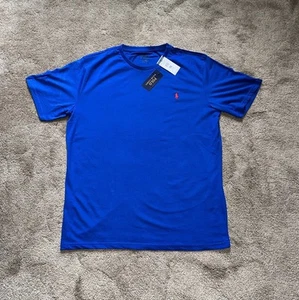 Mens Ralph Lauren T-Shirt Round Neck - Picture 1 of 2